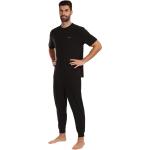 Schwarze Calvin Klein Herrenschlafanzüge & Herrenpyjamas Größe XL für den für den Sommer 