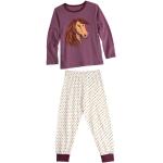 Reduzierte Mauvefarbene Waschbär Nachhaltige Kinderschlafanzüge & Kinderpyjamas aus Baumwolle Größe 92 
