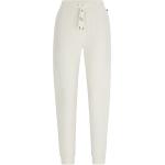 Weiße HUGO BOSS BOSS Bio Pyjamahosen aus Baumwolle für Damen Größe XL 