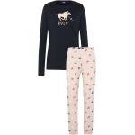 Pinke Polo Sylt Nachhaltige Kinderschlafanzüge & Kinderpyjamas mit Knopf aus Baumwolle Größe 158 