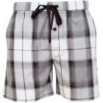Pyjama Shorts in Grau Karo