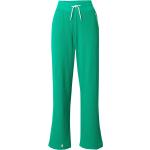 Reduzierte Grüne Bestickte Loose Fit Tommy Hilfiger Pyjamahosen lang für Damen Größe M Große Größen Weite 38 