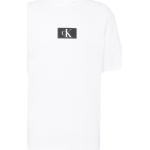 Reduzierte Weiße Calvin Klein Underwear T-Shirts aus Jersey für Herren Größe S 1-teilig 