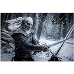 Weiße Game of Thrones Weiße Wanderer XXL Poster & Riesenposter 