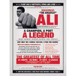Vintage Muhammad Ali Leinwanddrucke Querformat 60x80 