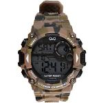 Q&Q Herren. Analog-Digital Automatic Uhr mit Armband S7227666