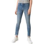 Reduzierte s.Oliver Q/S designed by Skinny Jeans mit Reißverschluss aus Baumwollmischung für Damen Größe S Weite 42 