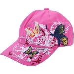 Rosa Bestickte Basecaps für Kinder & Baseball-Caps für Kinder mit Insekten-Motiv für Mädchen für den für den Frühling 