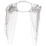 Silberne Vintage Schulterketten für Damen 