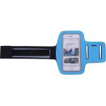 QHP Sportarmband für Smartphone Handy Hülle für den Oberarm in blau 0