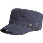 Blaue Army-Caps aus Baumwolle für Herren Größe XXL 