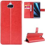 Rote Sony Xperia XA3 Cases Art: Flip Cases mit Bildern aus Leder 