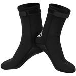 QKURT Tauchsocken,3mm Neopren-Socken für Tauchen, Schnorcheln und Wassersport, Anti-Rutsch-Flossen-Socken für Männer, Frauen