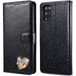 Elegante Samsung Galaxy S20 Cases Art: Flip Cases mit Glitzer aus Leder 