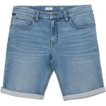 Hellblaue s.Oliver Denim Jeans-Shorts aus Baumwolle für Herren Größe S für den für den Sommer 