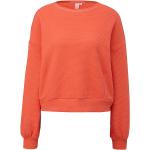Reduzierte Orange s.Oliver Q/S designed by Rundhals-Ausschnitt Damensweatshirts Größe M 