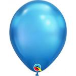 Blaue Qualatex Runde Ballons aus Kunststoff 100-teilig 