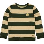 Reduzierte Grüne Rundhals-Ausschnitt Kindersweatshirts aus Baumwolle für Jungen Größe 98 für den für den Herbst 