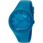 Reduzierte Blaue Puma Time Kunststoffuhren für Damen 