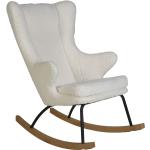 Weiße Quax Stillstühle aus Filz mit Armlehne Breite 100-150cm, Höhe 100-150cm, Tiefe 50-100cm 