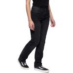 Reduzierte Schwarze Bestickte King Kerosin Jeans mit Stickerei aus Denim für Damen 