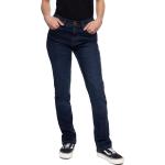 Reduzierte Dunkelblaue Bestickte Jeans mit Stickerei aus Denim für Damen 