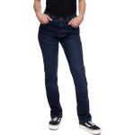 Reduzierte Dunkelblaue Bestickte King Kerosin Jeans mit Stickerei aus Denim für Damen 