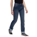 Reduzierte Hellblaue Bestickte Jeans mit Stickerei aus Denim für Damen 