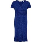 Queen Mum Damen Dress Jersey Nurs Ss Shanghai Kleid, Blau (Sodalite Blue P073), 38 (Herstellergröße: M)