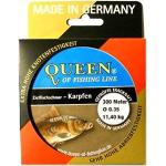 Queen of Fishing Line Zielfisch-Schnur Karpfen 0,35mm 11,4kg 300m