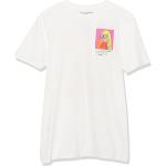 Queen Radio Unisex-Erwachsene Pop 11 T-Shirt, Weiss/opulenter Garten, Mittel
