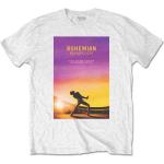 Queen T-Shirt Bohemian Rhapsody Grafik-Weiß M