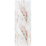 queence Vinyltapete Marmor-Weiß, Steinoptik, 90 x 250 cm, selbstklebend goldfarben Tapeten Bauen Renovieren