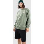Grüne Streetwear Quiksilver Herrensweatshirts aus Baumwolle Größe XS 