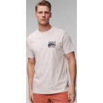 Weiße Hippie Quiksilver T-Shirts aus Baumwolle für Herren Größe M für den für den Sommer 