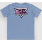 Blaue Streetwear Quiksilver Bio Kinder T-Shirts für Jungen 