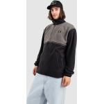 Schwarze Streetwear Quiksilver Polar Herrenfleecepullover & Herrenfleeceshirts aus Fleece Größe XL 