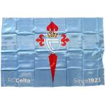 R.C. Celta de Vigo Flagge, Unisex, Himmelblau, groß