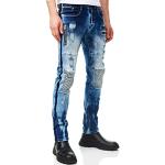 Vintage R-Neal Ripped Jeans & Zerrissene Jeans mit Reißverschluss aus Baumwolle für Herren Weite 30 für Partys für den für den Herbst 