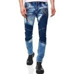Vintage R-Neal Ripped Jeans & Zerrissene Jeans mit Reißverschluss aus Baumwolle für Herren Weite 34 für Partys für den für den Herbst 
