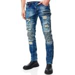 Vintage R-Neal Ripped Jeans & Zerrissene Jeans mit Reißverschluss aus Baumwolle für Herren Weite 34 für Partys für den für den Herbst 