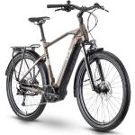 R Raymon TourRay E 5.0 500Wh Yamaha Elektro Trekking Bike Stone/B. Grey/Black | 27.5' Herren Diamant 60cm