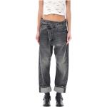 Reduzierte Schwarze Casual R13 Hüftjeans & Low Waist Jeans aus Baumwolle für Damen Größe M 