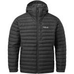 Rab - Microlight Alpine Jacket - Daunenjacke Gr L schwarz/grau