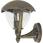 Goldene Antike Rabalux Miami Außenwandleuchten & Außenwandlampen aus Metall dimmbar E27 