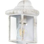 Weiße Antike Rabalux Außenwandleuchten & Außenwandlampen aus Glas dimmbar E27 
