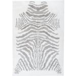 Graue Animal-Print Moderne Teppiche aus Textil 160x230 
