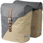 Racktime HEDA 2.0 Gepäckträger-Doppeltasche Erwachsene desert sand/dust grey 2x12 l