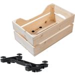 Racktime Holzbox Woodpacker 2.0 49x24,1x29,5cm 25ltr, Snapit 2.0 natur