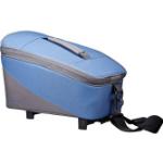 Blaue Racktime Talis Kindergepäckträgertaschen 8l mit Reißverschluss 